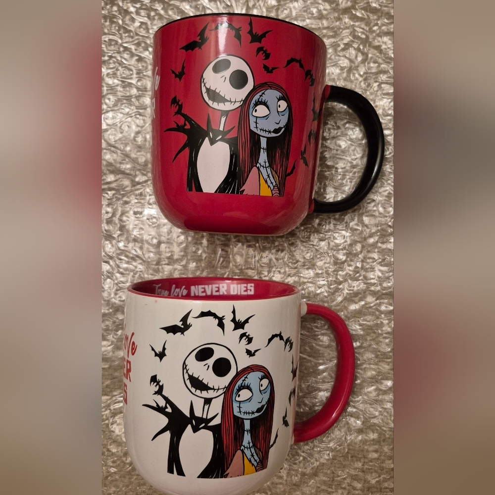 Disney Nightmare Before Christmas Mug - White and Red - Picture 2 of 6